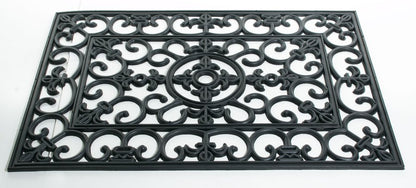 24" X 36" Black Rubber Outdoor Door Mat