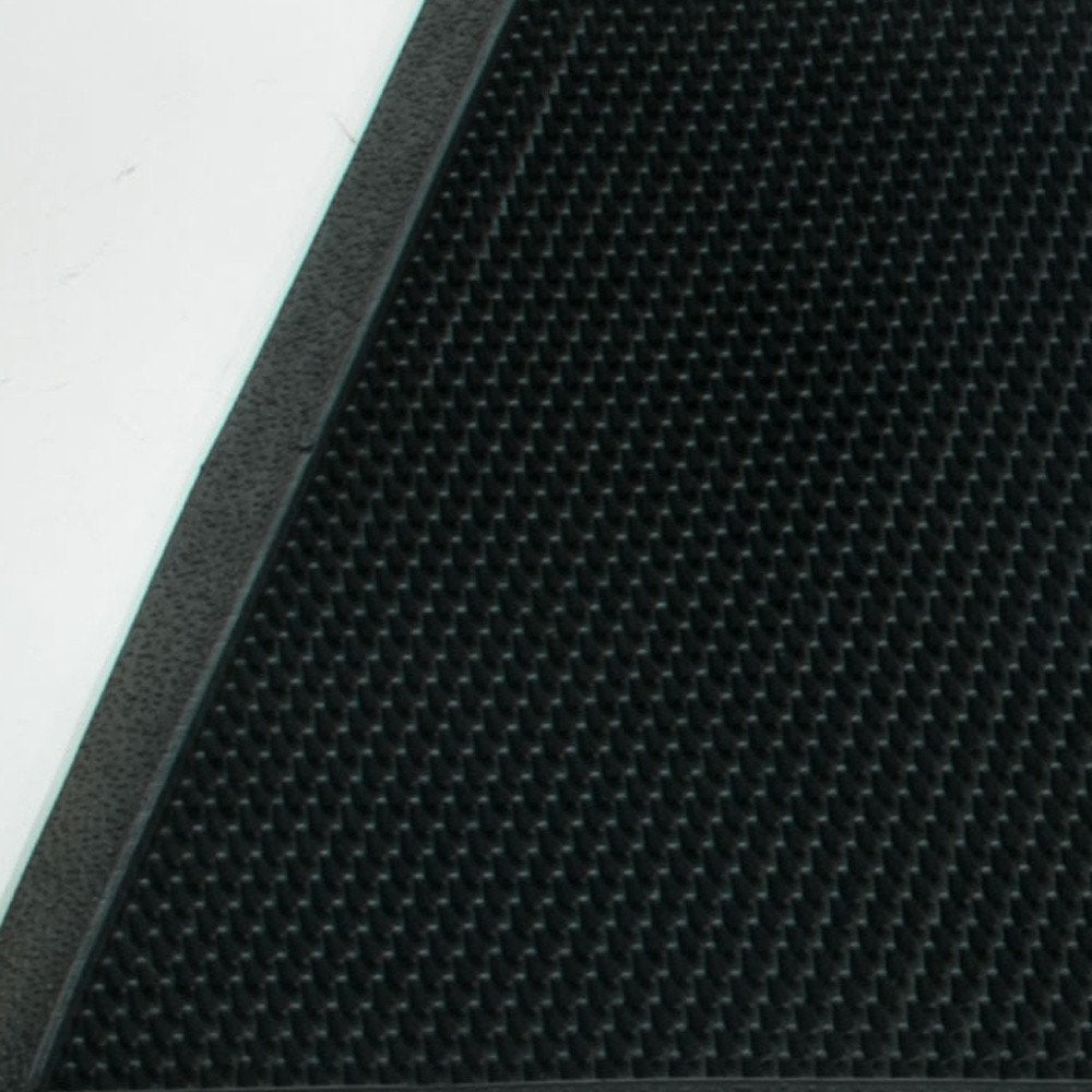 18" X 47" Black Rubber Outdoor Door Mat