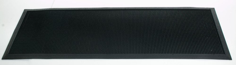 18" X 47" Black Rubber Outdoor Door Mat