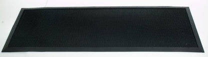 18" X 47" Black Rubber Outdoor Door Mat