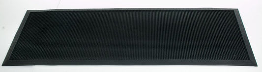 18" X 47" Black Rubber Outdoor Door Mat