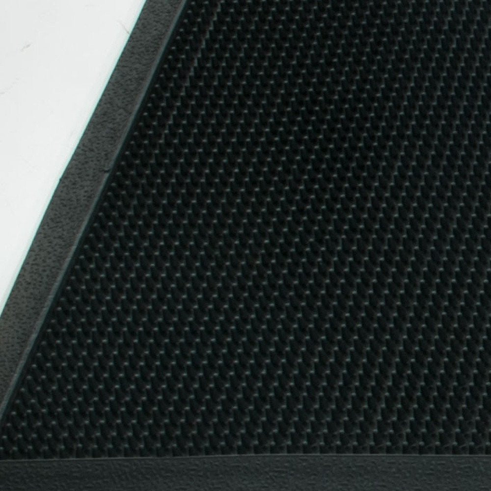 18" X 47" Black Rubber Outdoor Door Mat