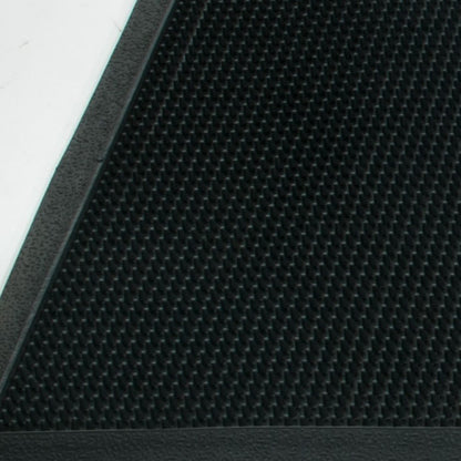 18" X 47" Black Rubber Outdoor Door Mat