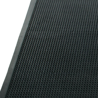 24" X 40" Black Rubber Outdoor Door Mat
