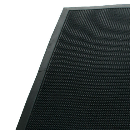 32" X 48" Black Rubber Outdoor Door Mat