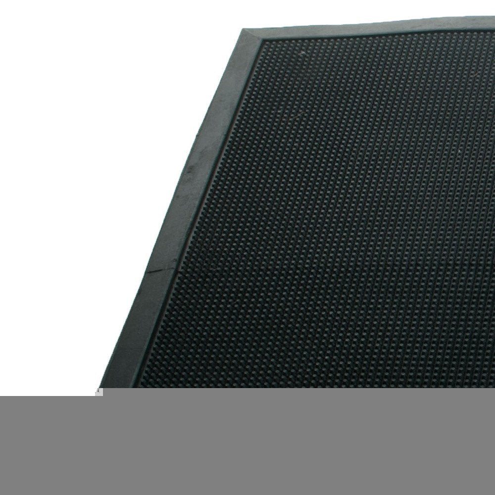 32" X 48" Black Rubber Outdoor Door Mat