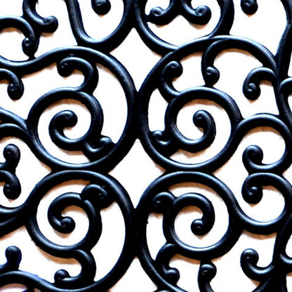 24" X 48" Black Rubber Outdoor Door Mat