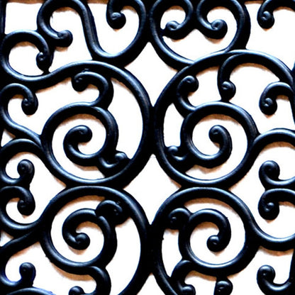 24" X 48" Black Rubber Outdoor Door Mat