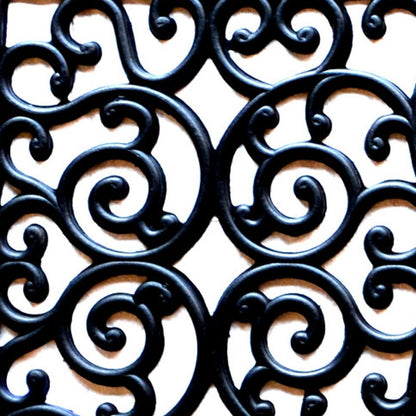 24" X 48" Black Rubber Outdoor Door Mat