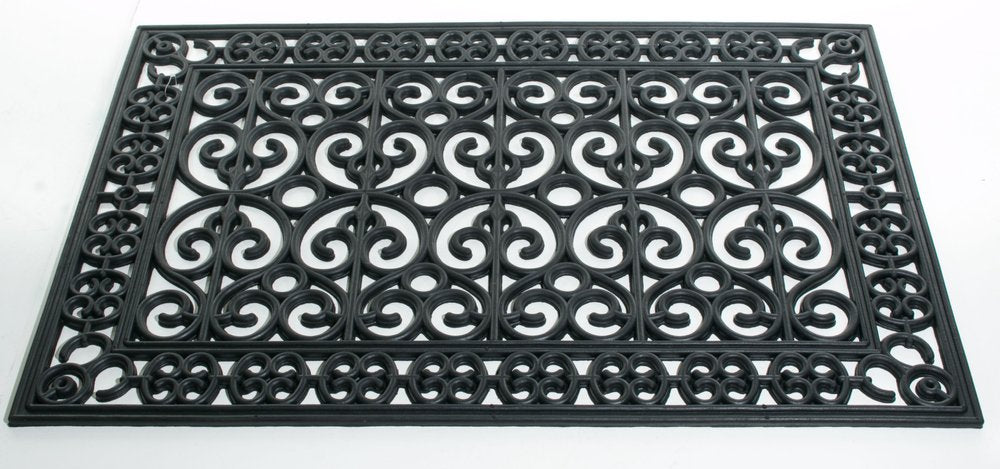24" X 36" Black Rubber Outdoor Door Mat