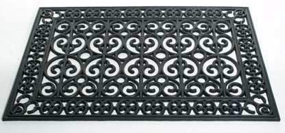 24" X 36" Black Rubber Outdoor Door Mat