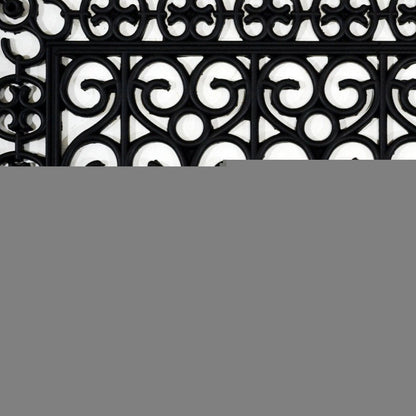 24" X 36" Black Rubber Outdoor Door Mat