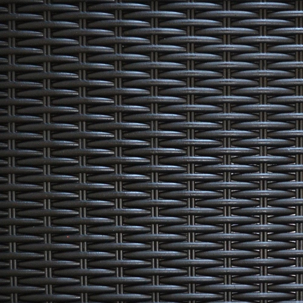 18" X 30" Black Rubber Outdoor Door Mat