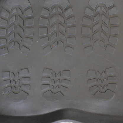 16" X 32" Black Rubber Outdoor Boot Tray