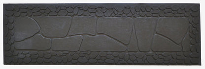 10" X 33" Black Rubber Outdoor Door Mat