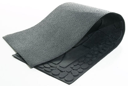 10" X 33" Black Rubber Outdoor Door Mat
