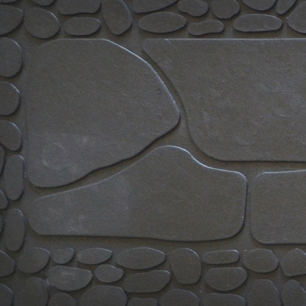 10" X 33" Black Rubber Outdoor Door Mat