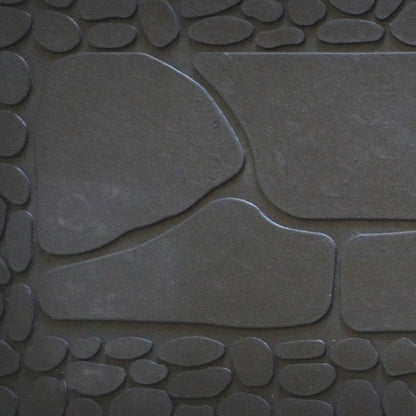 10" X 33" Black Rubber Outdoor Door Mat