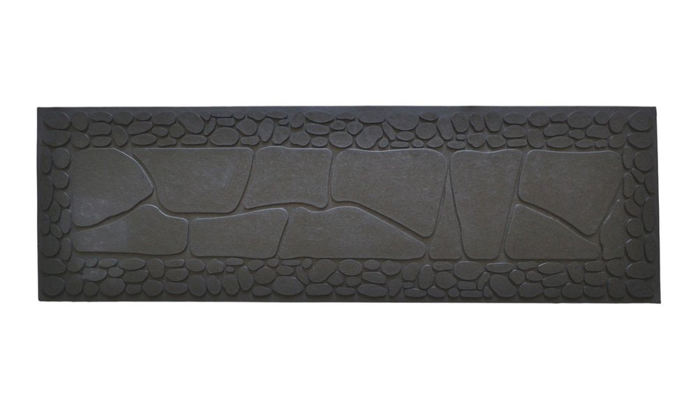 10" X 33" Black Rubber Outdoor Door Mat