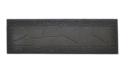 10" X 33" Black Rubber Outdoor Door Mat