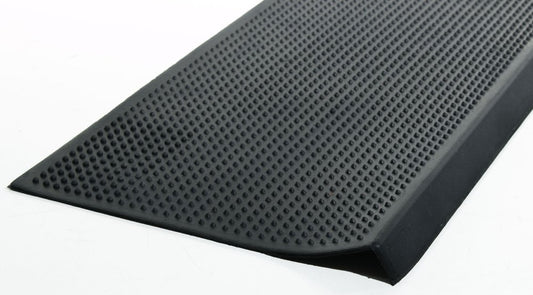 9" X 30" Black Rubber Outdoor Door Mat