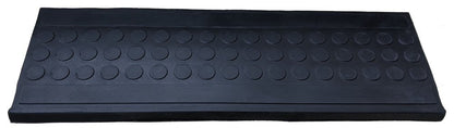 9" X 30" Black Rubber Outdoor Door Mat