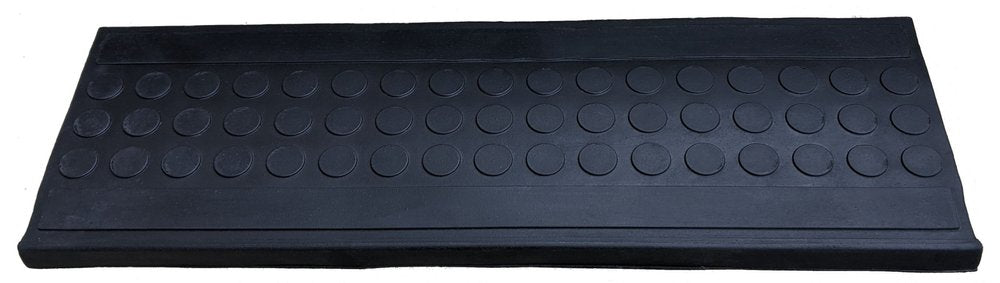 9" X 30" Black Rubber Outdoor Door Mat