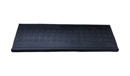 9" X 30" Black Rubber Outdoor Door Mat